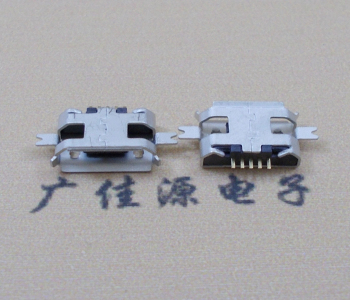 泉州MICRO USB 5P接口 沉板1.2贴片 卷边母座