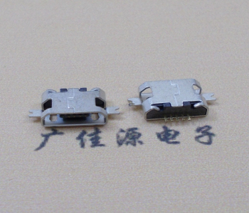 泉州MICRO USB B型口 两脚SMT沉板0.7/1.0/1.6直边