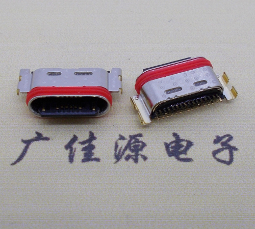 泉州防水沉板usb type-c16p母座连接器